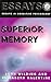 Superior Memory (Essays in Cognitive Psychology)