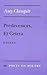 Predecessors, Et Cetera: Essays (Poets On Poetry)