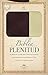 Biblia Plenitud: Version Reina Valera, 1960, Marron / Crema Imitacion Piel Manual, La Biblia de estudio que le ayudara a comprender y aplicar la ... Santo en su diario vivir (Spanish Edition)