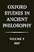 Oxford Studies in Ancient P...