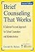 Brief Counseling That Works by Gerald B. Sklare