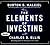 The Elements of Investing by Burton G. Malkiel