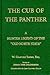 The Cub of the Panther: A Hunter Legend of the "Old North State" (Simms Series, No. 8)
