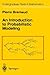 An Introduction to Probabilistic Modeling (Undergraduate Texts in Mathematics)