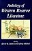 Anthology of Western Reserve Literature