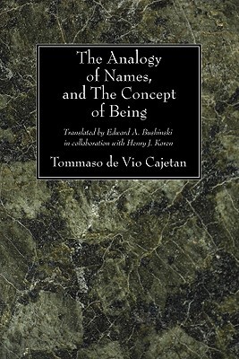 The Analogy of Names, and the Concept of Being (Paperback)
