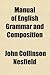 Manual of English Grammar a...
