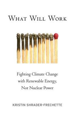 What Will Work: Fighting Climate Change with Renewable Energy, Not Nuclear Power (Environmental Ethics and Science Policy Series)