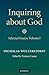 Inquiring about God: Volume 1, Selected Essays