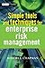 Simple Tools and Techniques for Enterprise Risk Management by Robert J. Chapman