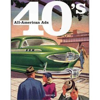 All-American Ads of the 40s (Paperback)