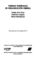 Formas Tempranas de Organización Obrera