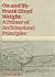 On and by Frank Lloyd Wrigh...