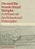 On and by Frank Lloyd Wright by Robert McCarter