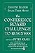 The Conference Board Challenge to Business: Industry Leaders Speak Their Minds
