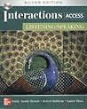 Interactions Access - Listening /Speaking SB + eCourse Code: Silver Edition