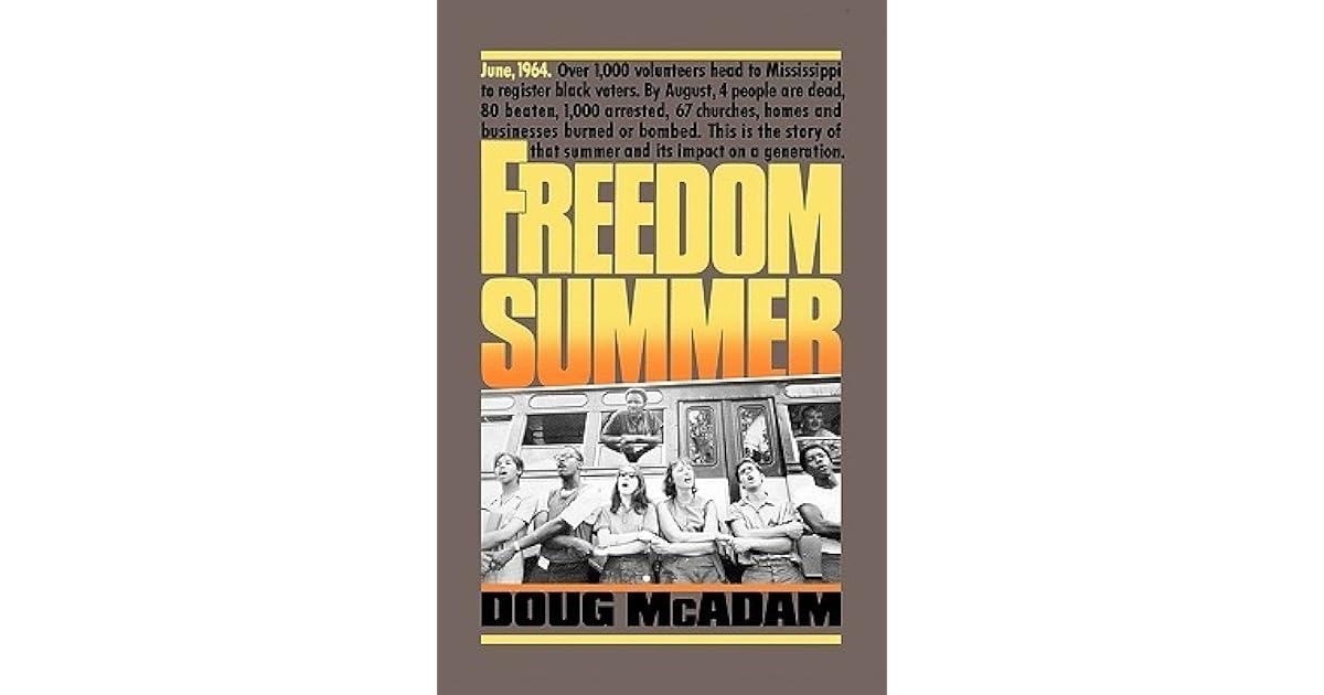 Freedom Summer by Doug McAdam