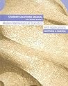 Student Solutions Manual for Devore/Berk's Modern Mathematical Statistics with Applications