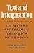 Text and Interpretation: St...