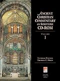 Ancient Christian Commentary On Scripture CD-ROM, Volume 1