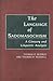 The Language of Sadomasochism by Thomas E. Murray