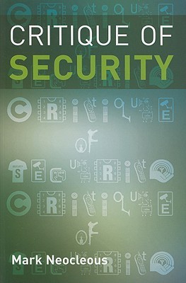 Critique of Security (Paperback)