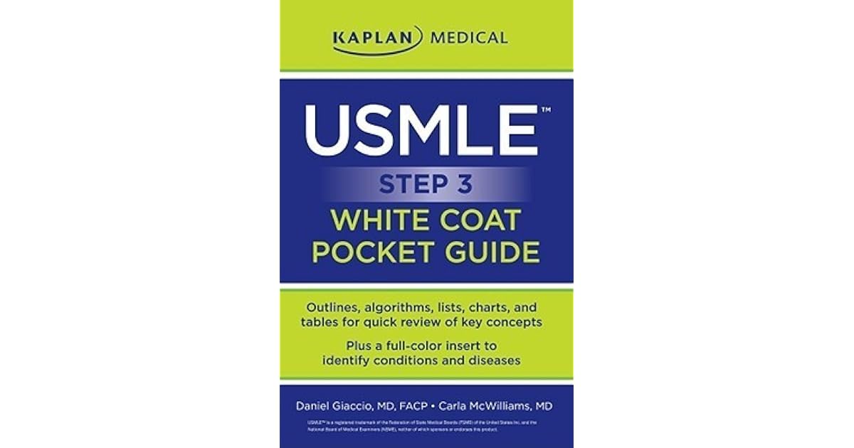 USMLE Step 3 White Coat Pocket Guide by Daniel Giaccio