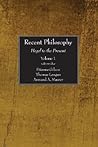 Recent Philosophy...