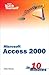 Sams Teach Yourself Microsoft Access 2000 in 10 Minutes