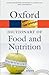 A Dictionary of Food and Nu...
