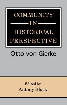 Community in Historical Perspective (Hardcover)