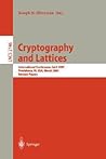 Cryptography and Lattices: International Conference, CaLC 2001, Providence, RI, USA, March 29-30, 2001. Revised Papers (Lecture Notes in Computer Science, 2146)