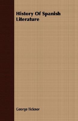 History of Spanish Literature (Paperback)