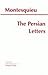 The Persian Letters (Hackett Publishing Co.)