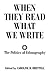 When They Read What We Write: The Politics of Ethnography