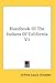 Handbook Of The Indians Of California V1