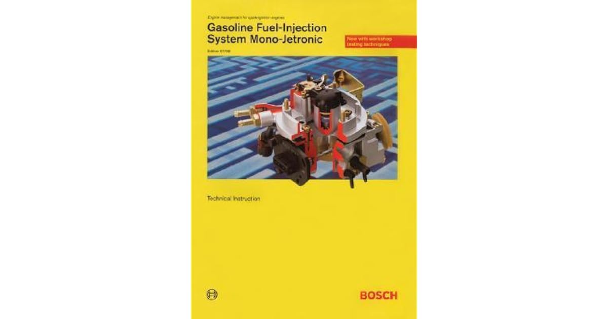 Gasoline FuelInjection System MonoJetronic Technical Instruction by