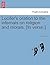 Lucifer's Oration to the Infernals on Religion and Morals. [In Verse.]