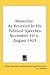 Mussolini as Revealed in His Political Speeches: 11/14-8/23