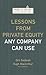 Lessons from Private Equity...