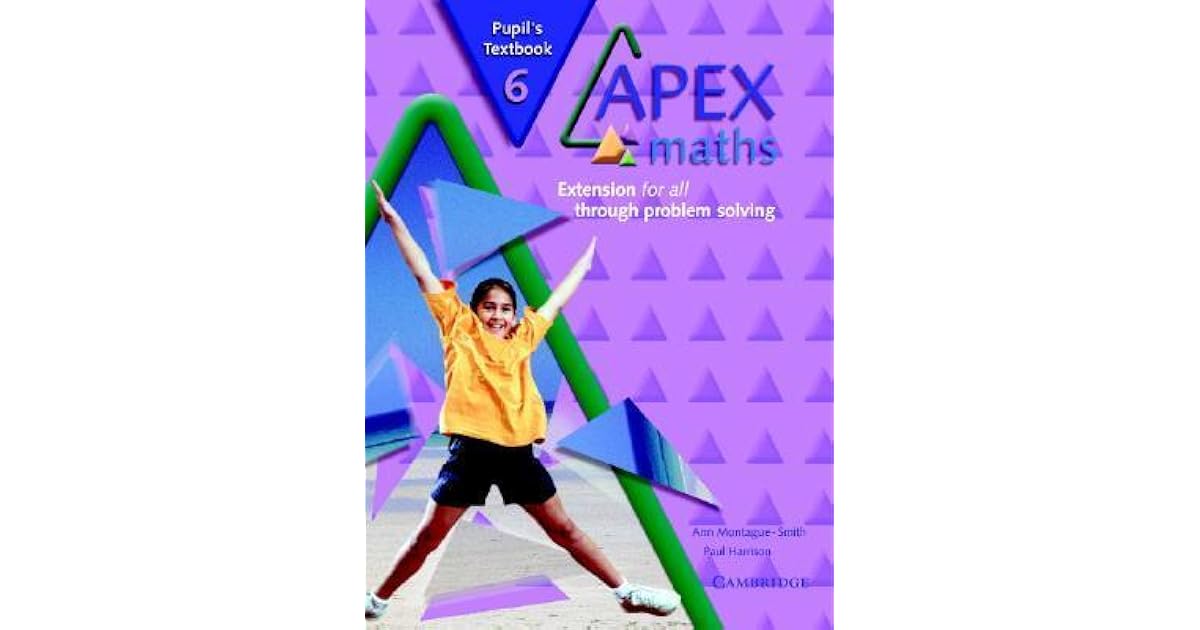 Apex Maths Pupil's Textbook 6 Extension for All Through Problem