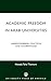 Academic Freedom in Arab Un...