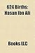 624 Births: Hasan Ibn Ali