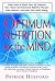 New Optimum Nutrition for the Mind by Patrick Holford