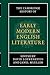 The Cambridge History of Early Modern English Literature (The New Cambridge History of English Literature)