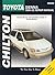 Toyota Sienna 1998-02 Repair Manual (Chilton's Total Car Care Repair Manuals)