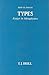 Types: Essays in Metaphysics
