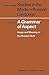 A Grammar of Aspect: Usage and Meaning in the Russian Verb (Studies in the Modern Russian Language)