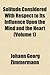 Solitude Considered with Respect to Its Influence Upon the Mind and the Heart Volume 1