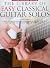 The Library of Easy Classical Guitar Solos - Guitar Tablature... by Jerry Willard